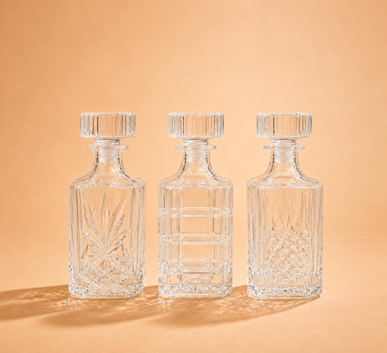 Crystal Glass Bottle Collection