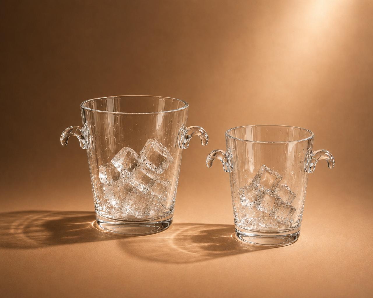 Glass Ice Bucket Collection