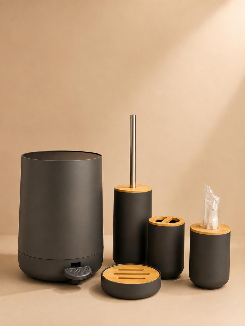 Soft Stone 5Pcs Bathroom Set