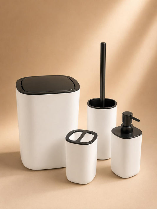 Soft Stone 4Pcs Bathroom Set