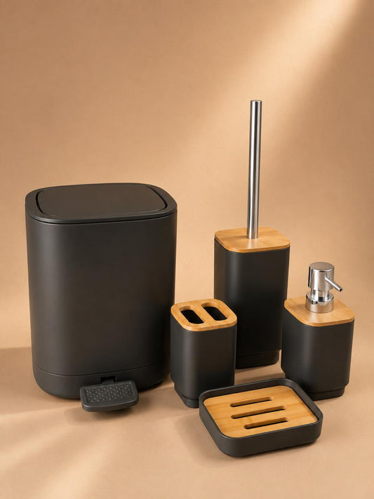 Soft Stone 5Pcs Bathroom Set