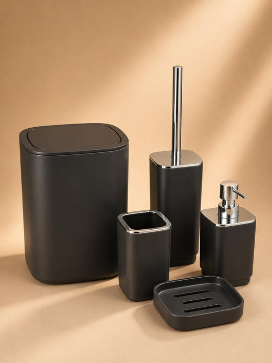 Soft Stone 5Pcs Bathroom Set