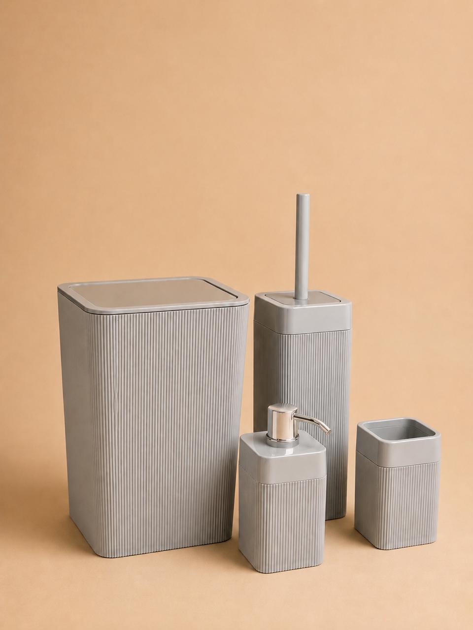 Soft Stone 4Pcs Bathroom Set