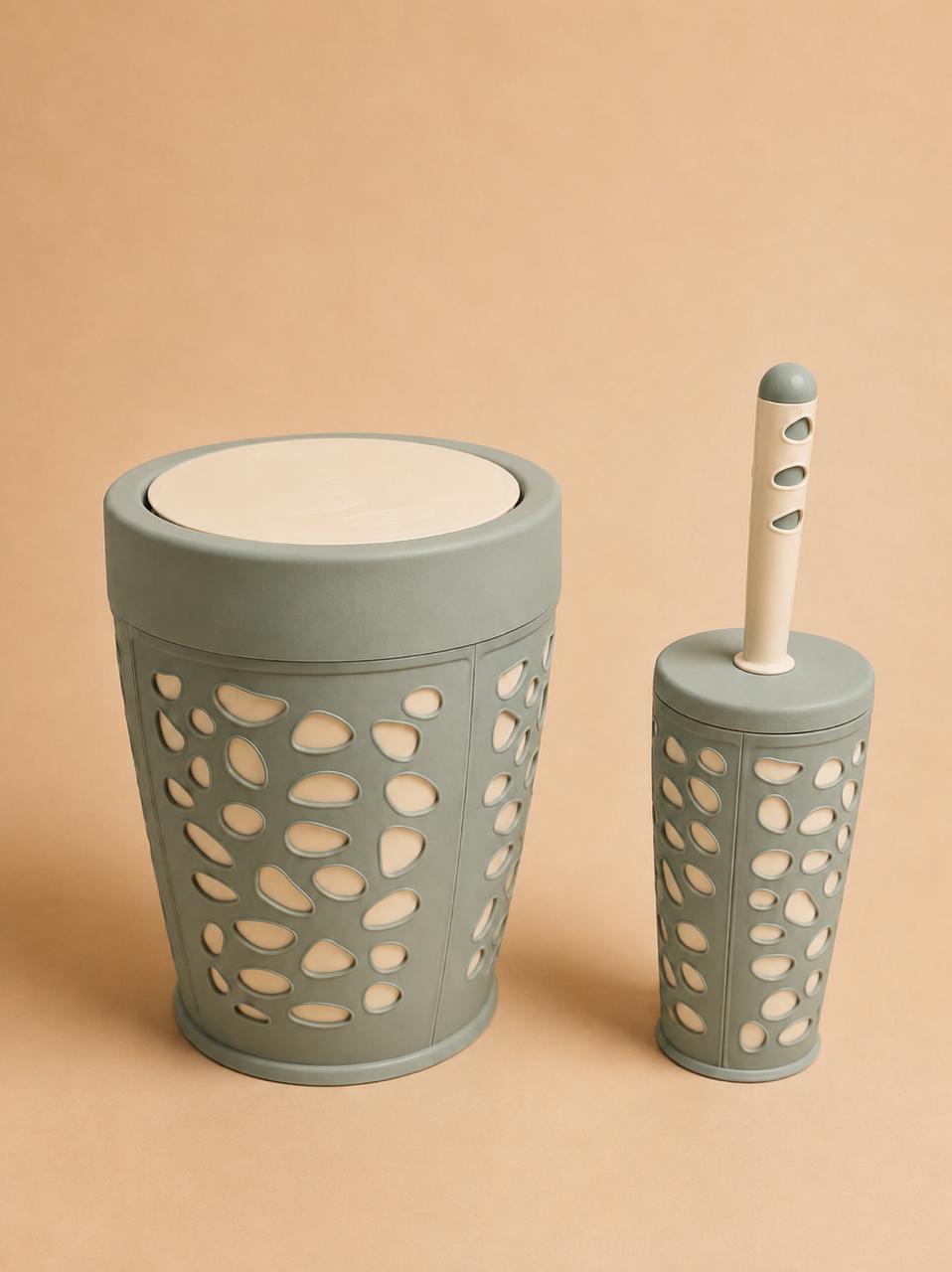 Sage Elegance 2Pcs Bathroom Set