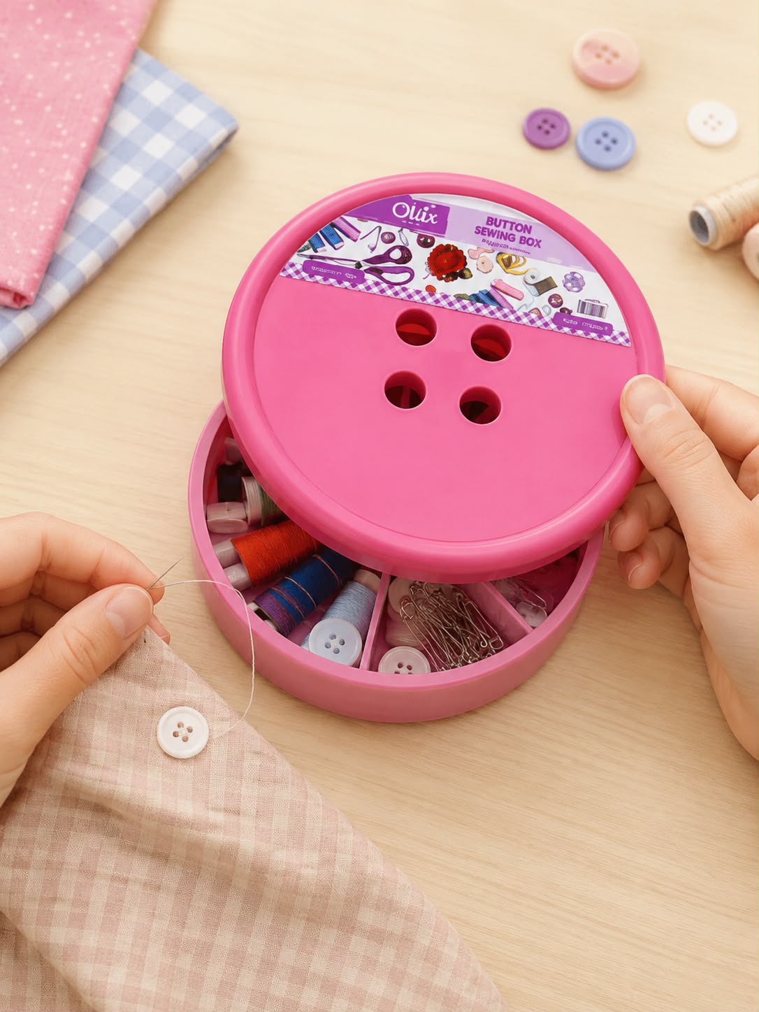 Button Sewing Box